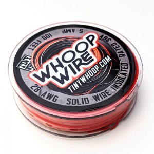 Healthy Whoop Wire - 28AWG 100FT Red or Black Tiny Whoop