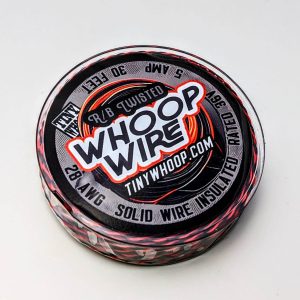 Meticulous Whoop Wire - 28AWG 30Ft Red/Black Twisted Tiny Whoop